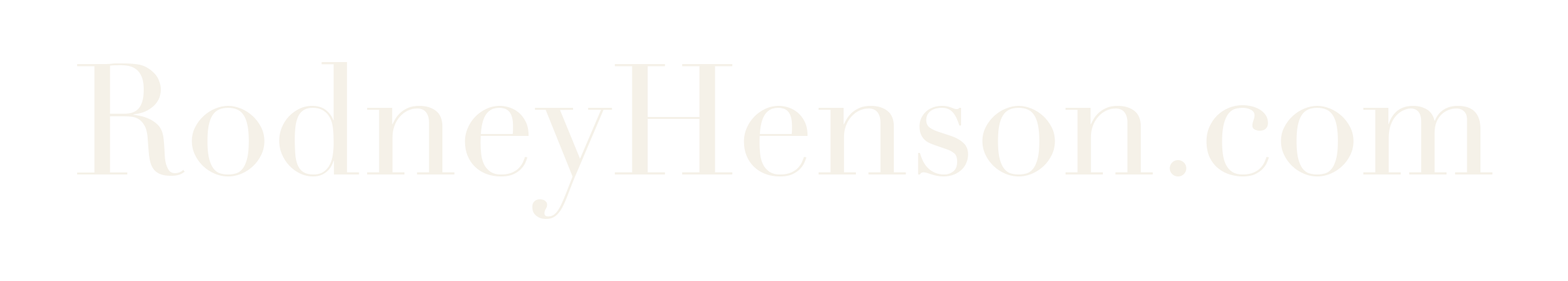 RodneyHenson.com